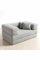 Canapea extensibilă pentru copii, Atelier del Sofa, 326NYR1110, Gri deschis