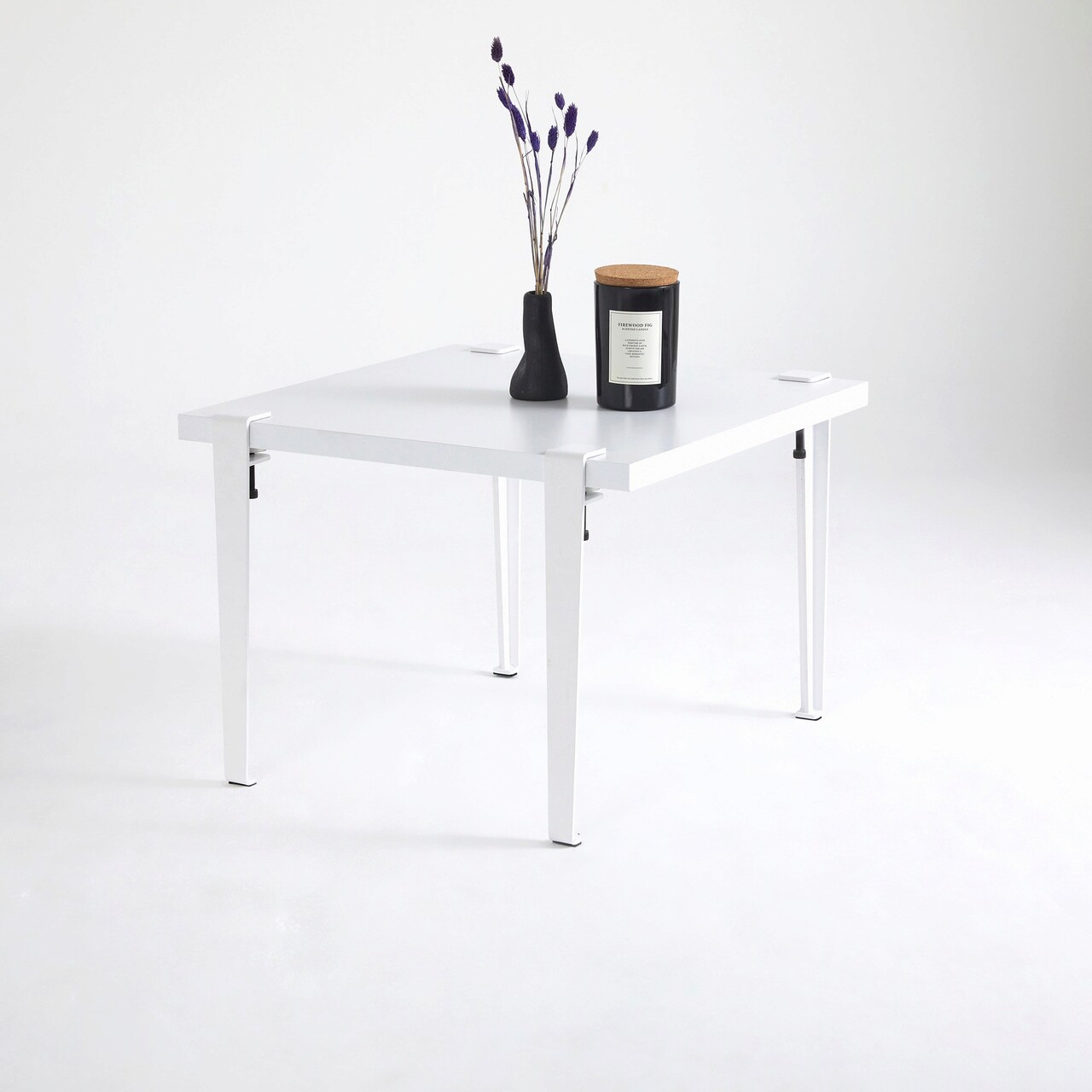 Masuta de cafea, Logg, Halicheron, Alb - 1 | YEO