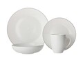 Serviciu de masa 16 piese, Maxwell & Williams, Edge Coupe, portelan, alb