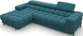 Coltar extensibil dreapta 3 locuri ELTAP, LT-40AMO, Felro, 285x181x93 cm, lemn/poliester, albastru