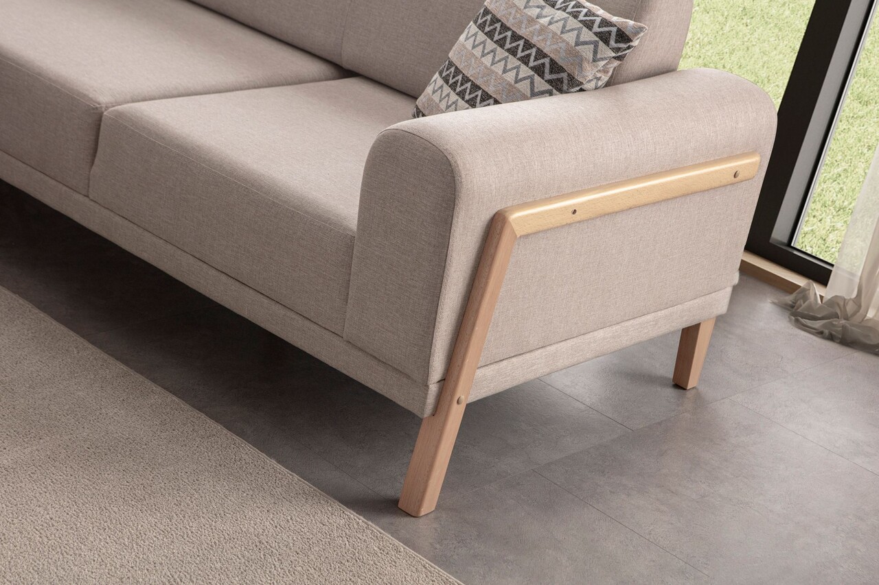 Coltar, Atelier del Sofa, 752EST1353, Lemn de carpen;PAL, Crem - view 7