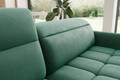 Coltar extensibil stanga 3 locuri ELTAP, LT-35LU, Barea, 208x160x100 cm, lemn/poliester, verde inchis