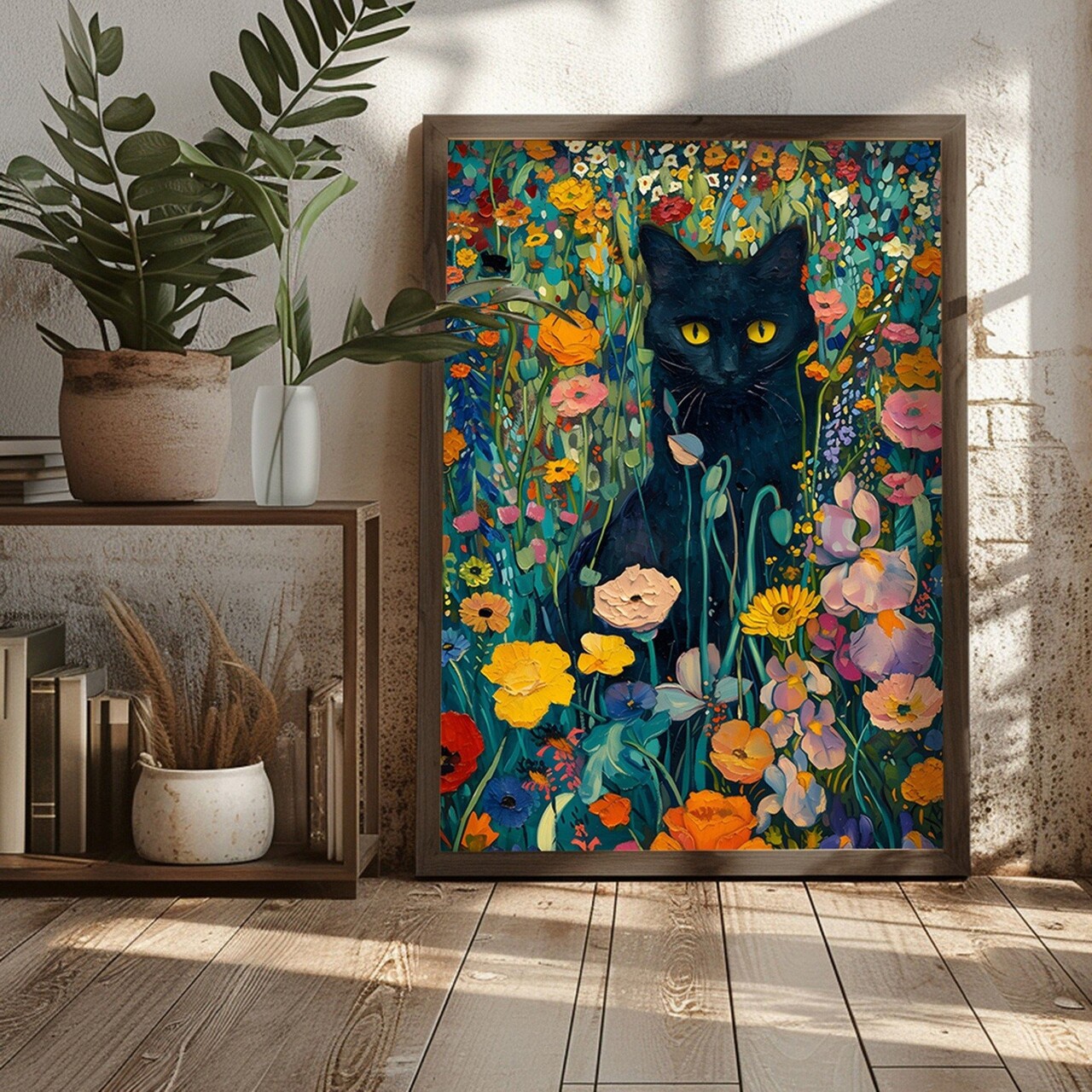 Tablou decorativ AI113 Cadru: 100% MOLID Multicolor