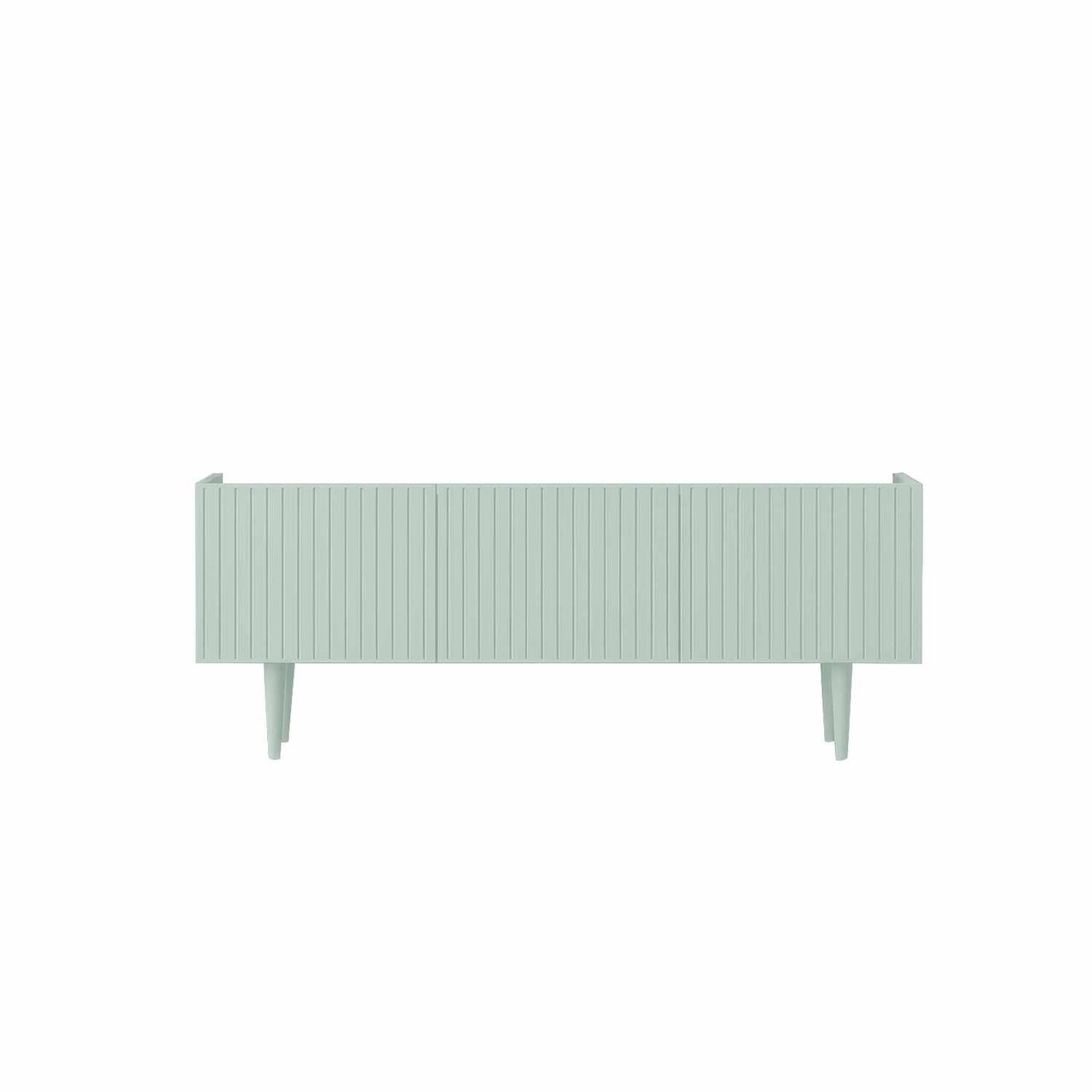 Comoda TV, Hanah Home, Capella 140, 140x50x29 cm, MDF, Verde menta - view 4