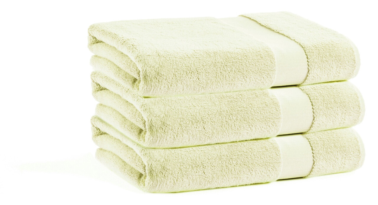 Prosop de baie, L'appartement , Valencia Bath, 80% Bumbac/20% Bambus, Crem - 1 | YEO