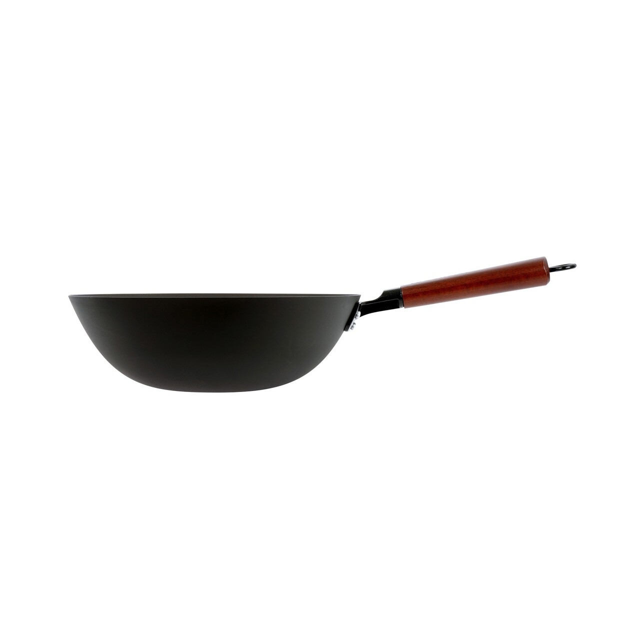 Tigaie wok, otel carbon, 30 cm - Zokura - imagine 3