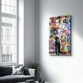 Tablou decorativ, VFT-3028, Dimensiuni: 46 x 72 cm, Multicolor