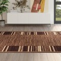 Traversa pentru hol Phoenix, Decorino, 80x1000 cm, poliamida, maro