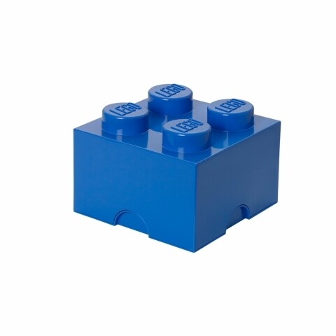 Cutie de depozitare LEGO, 5700 ml, polipropilena, albastru