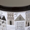 Cutie cu capac House, Creaciones Meng, 11x13 cm, metal