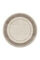 Covor, DC-7376-VİZ-YUV-2, 100x100 cm, Poliester, Bej