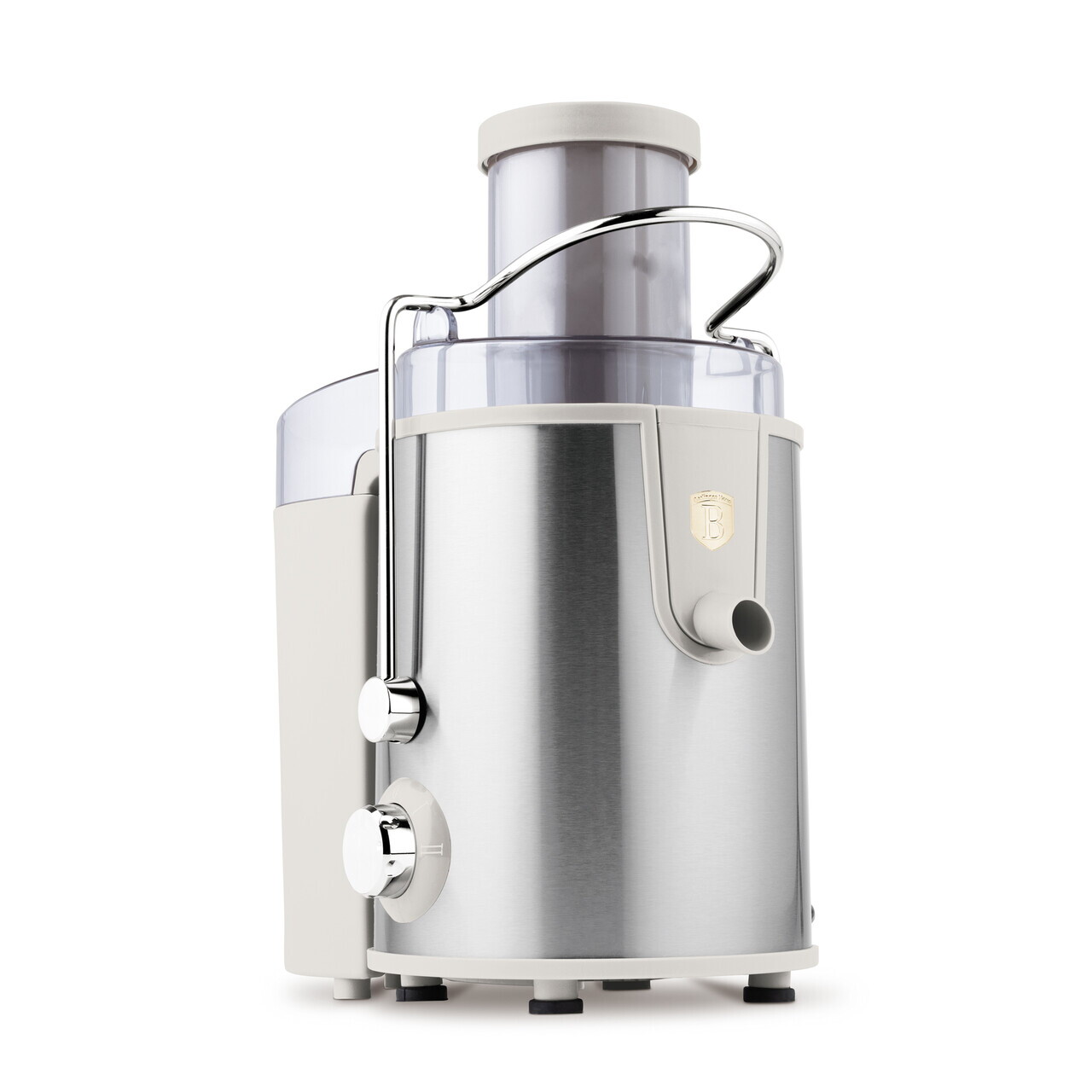 Storcator de fructe Berlinger Haus, Sahara, 500W, 600 ml/1300 ml, inox, crem/argintiu - view 5