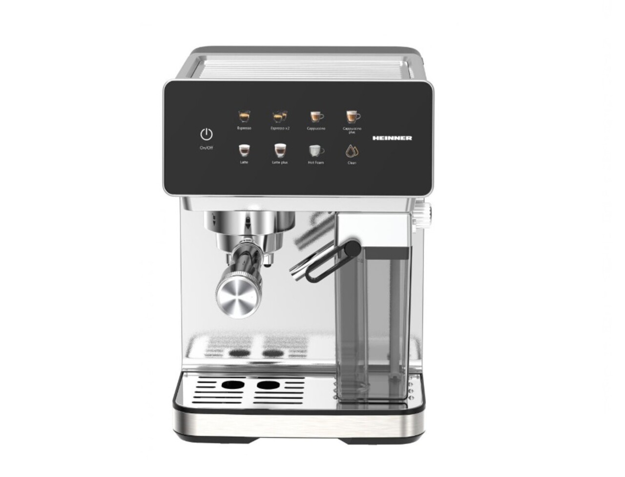 Espressor digital Heinner, 1350W, 20 Bar, 1.6L, crem/negru - 2 | YEO