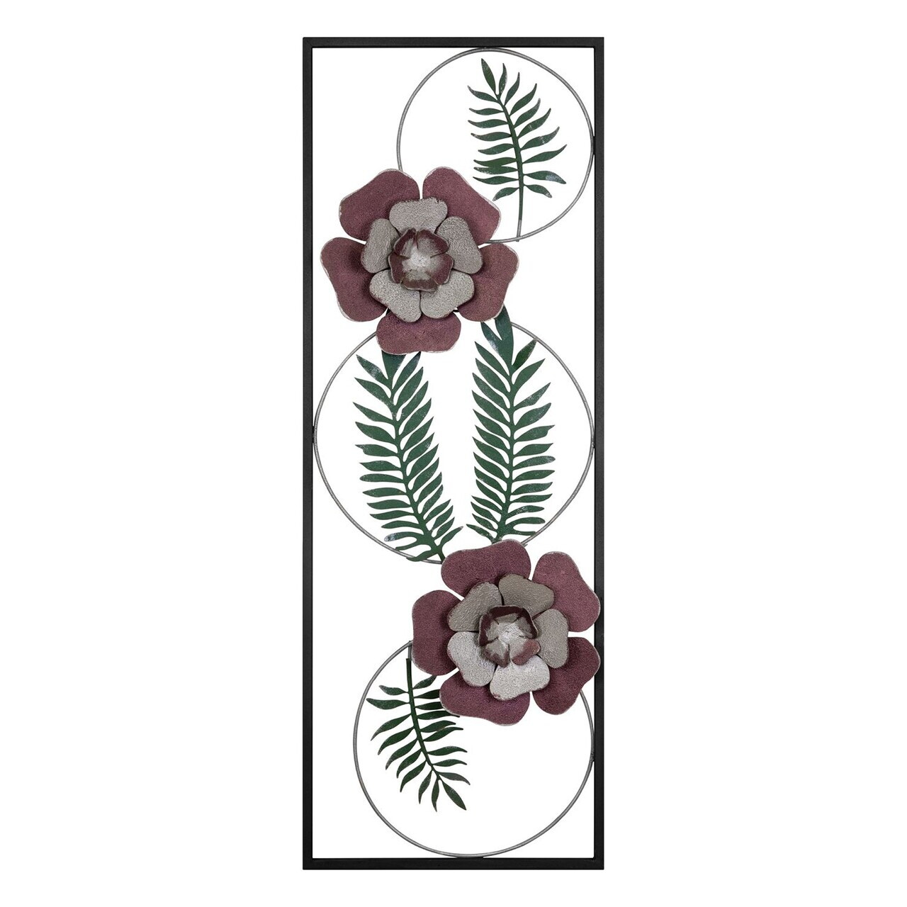 Decoratiune de perete, Menguen, Metal, Grosime: 0,6 mm, Multicolor — imaginea 6