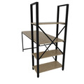 Birou, Zena Home, Centile, PAL, Stejar / Negru