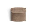 Modul pentru canapea, 1 loc, Martina-120, Micadoni Home, 92x106x75 cm, catifea, bej inchis