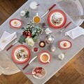 Set 4 pahare, Villeroy & Boch, Colourful Life Deep Red, 420 ml, sticla cristal, rosu