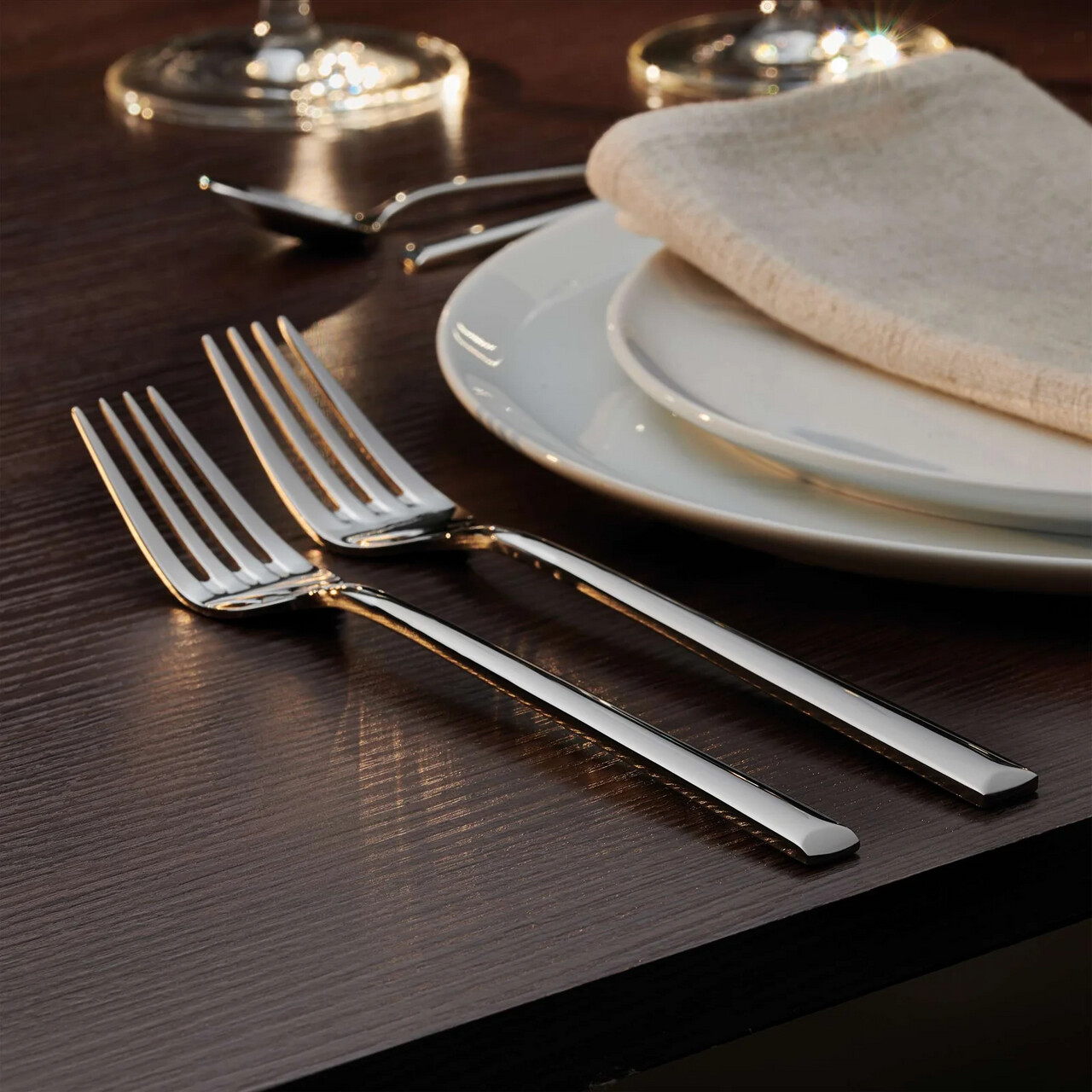 Set tacamuri 24 piese Amefa, Metropole, inox 18/10, argintiu — imaginea 12