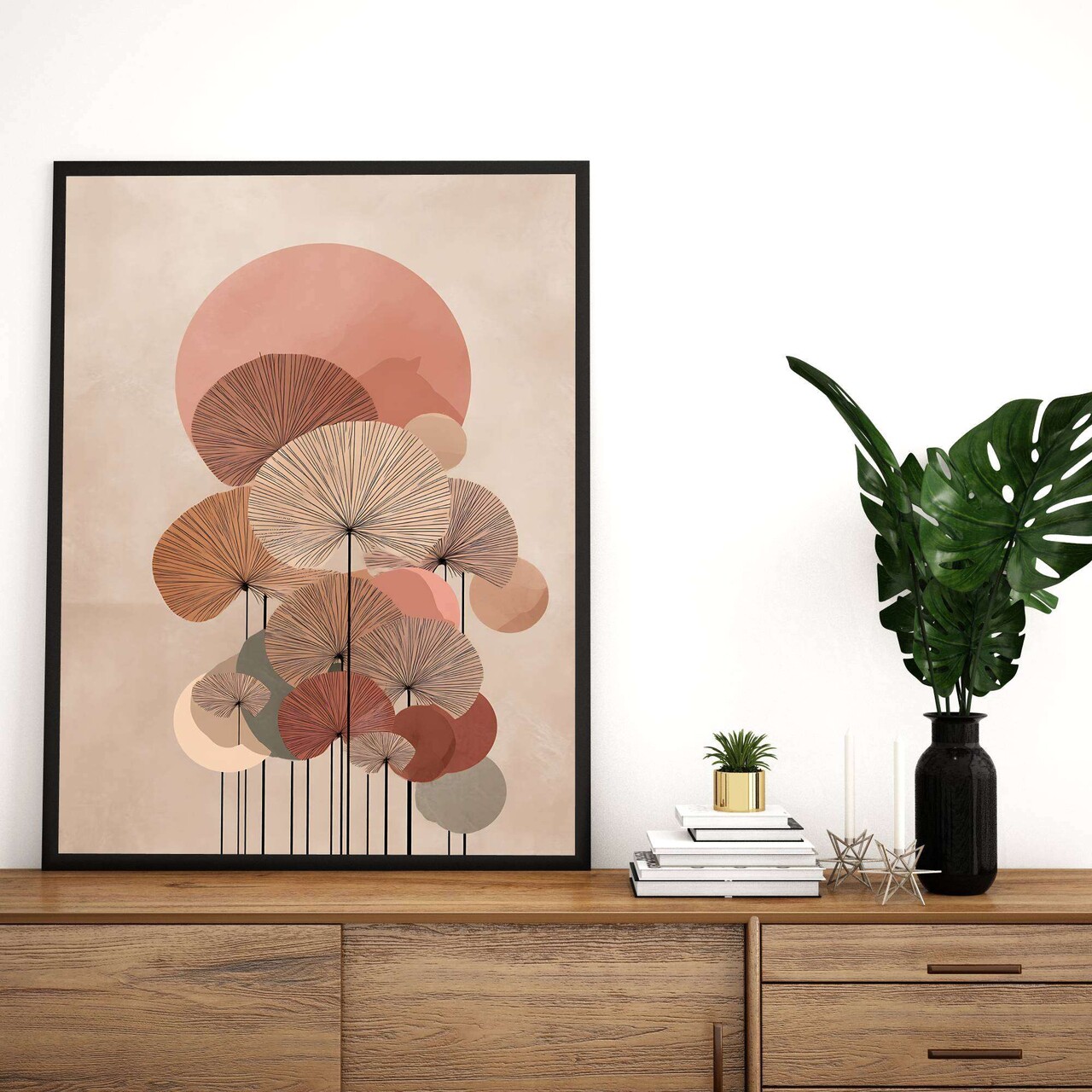 Tablou decorativ Mp-00110 Imprimare digitala Multicolor