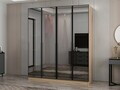 Dulap pentru haine, Hanah Home, Nisa, 180x210x52 cm, Dore