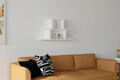 Raft de perete, Puqa Design, Nell, 80x44.6x19.6 cm, PAL, Alb