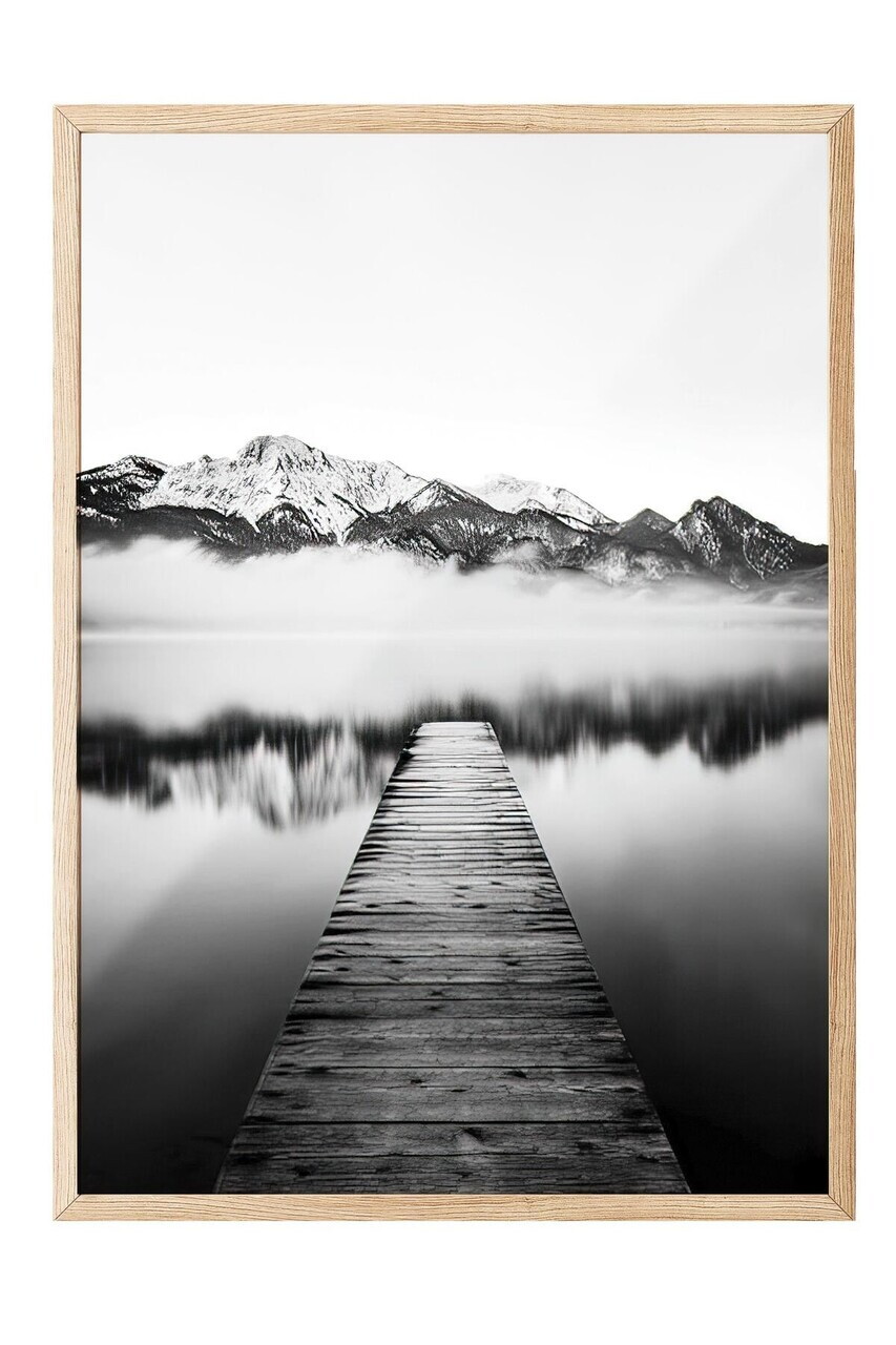 Tablou decorativ, 108385, Lemn masiv, Sticla PVC, Multicolor - view 2