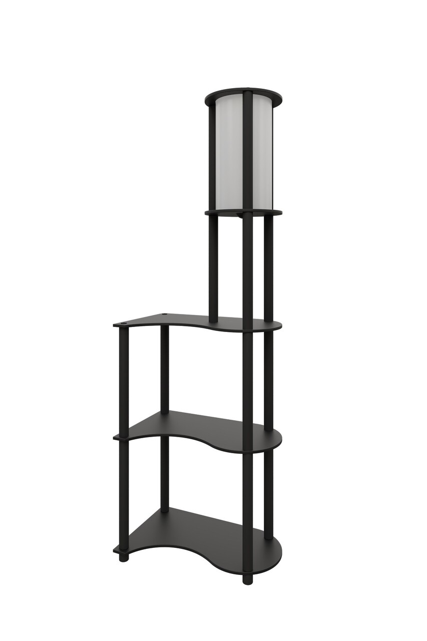 Lampadar, L'essentiel Maison, 666PTR1120, Negru - view 4