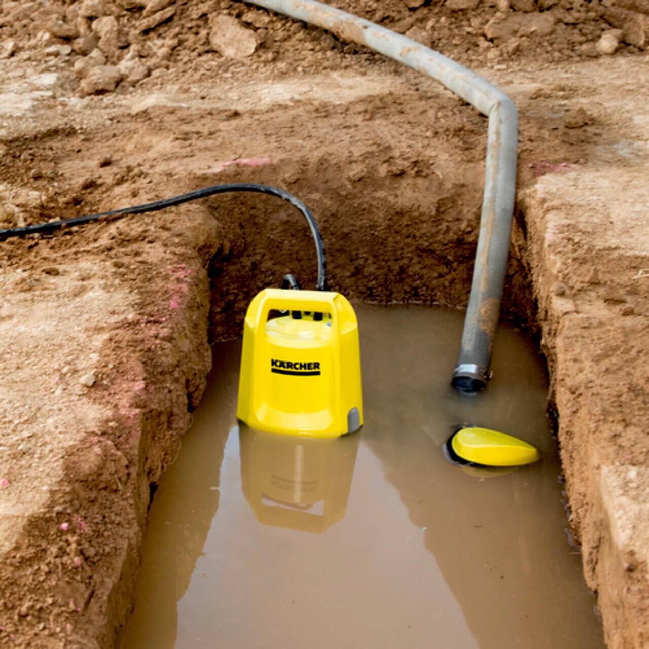 Pompa submersibila pentru apa murdara SP 16.000 Dirt, Karcher, galben — imaginea 6