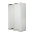 Dulap pentru haine, Minerva, Kale White, 120x190x60 cm, PAL, Alb