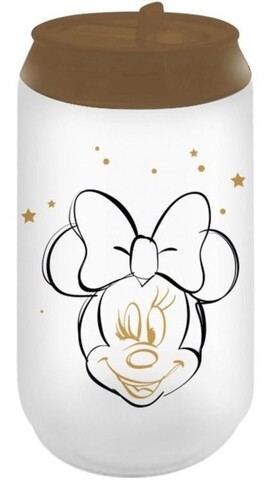 Doza termos minnie gold, disney, 300 ml, inox, maro