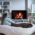 Perna de podea pentru relaxare Human Dog Bed XXL, InnovaGoods, 190 x 140 x 25 cm, poliester, bej