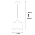 Lustra, Opviq, 892OPV1518, Metal, Negru / Auriu / Antic
