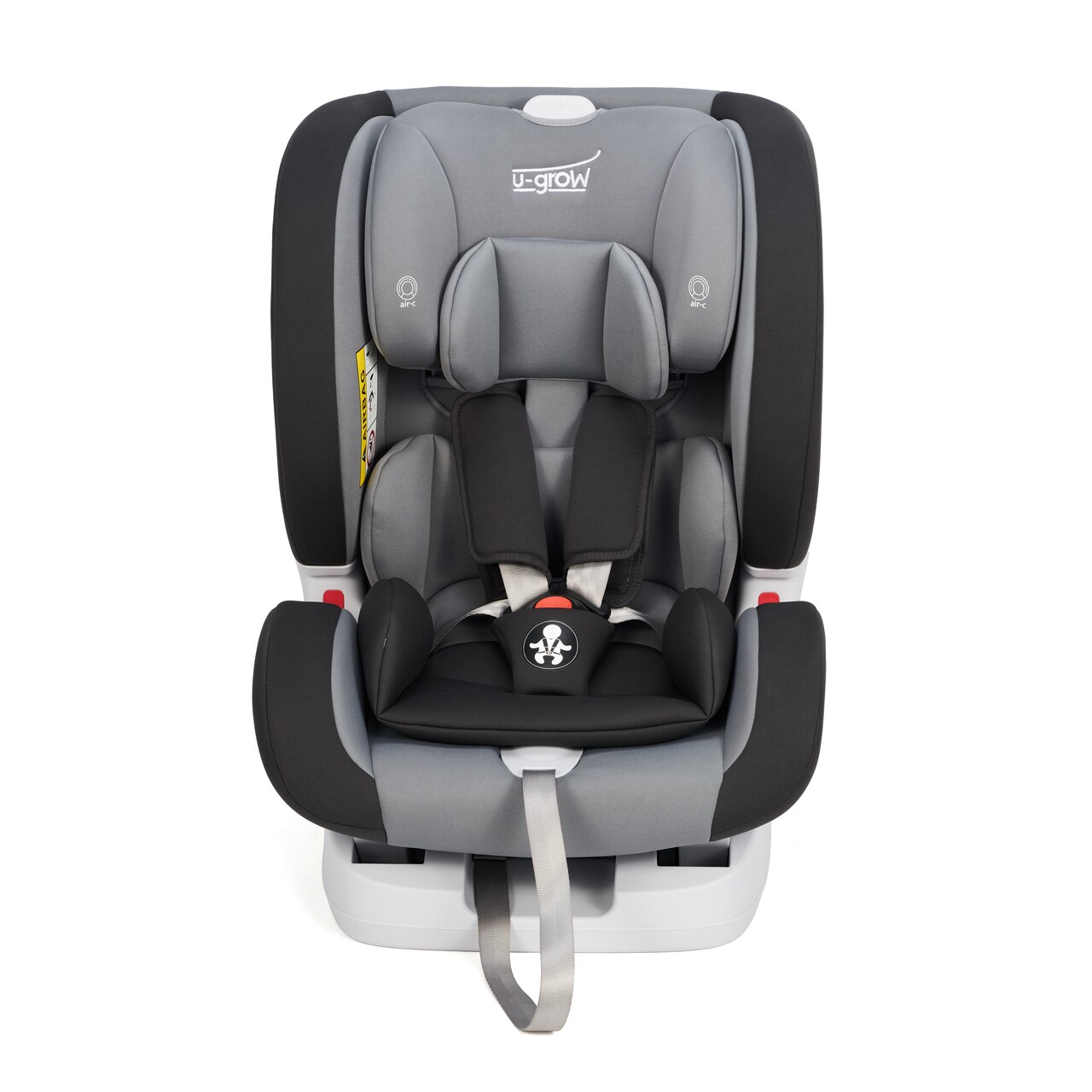 Scaun Auto Cu Isofix, U-grow, 0-36 Kg, Gri