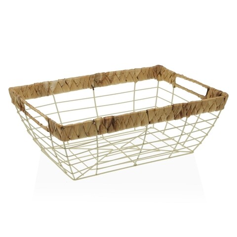 Cos pentru fructe rowe, versa, 23.5 x 12 x 33.5 cm, otel, bej