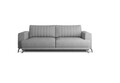 Canapea extensibila 4 locuri ELTAP, SO-ELI-04BO, Elise, 250x95x90 cm, lemn/poliester, gri deschis