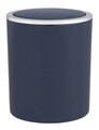 Cos de gunoi cu capac batant, Wenko, Inca, 2 L, 14 x 16.8 x 14 cm, plastic, bleumarin