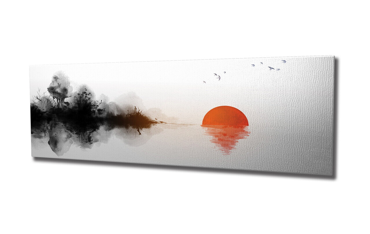 Tablou decorativ, PC272, 60% bumbac/40% poliester, Rama de lemn, Multicolor — imaginea 3