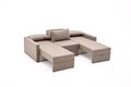 Canapea extensibila 3 locuri, Atelier del Sofa, 613LFS1129, Maro