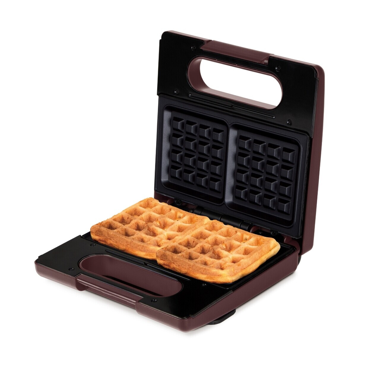 Sandwich maker 3 in 1 Berlinger Haus, Leonardo, 22.5x13 cm, aluminiu, visiniu mat - view 4