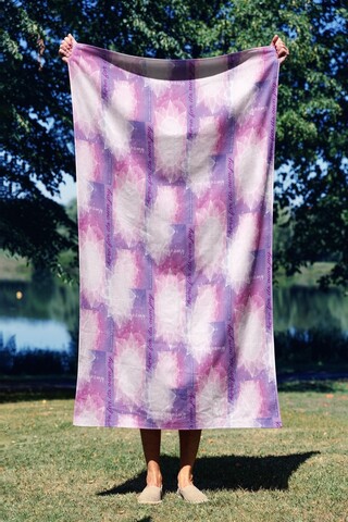 Prosop de plaja, Astacura, Yoga Sunrise 90, 90x150 cm, 70% poliester/30% poliamida, Multicolor