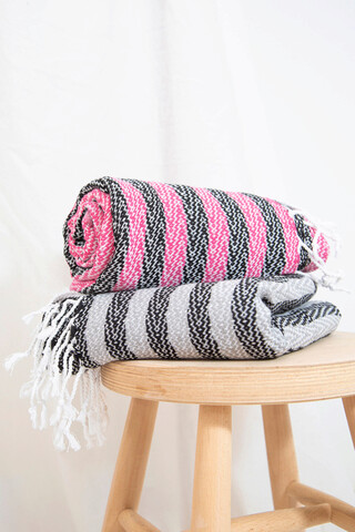 Prosop de plaja, Irya Home, Liny, Bumbac, Fucsia Irya Home