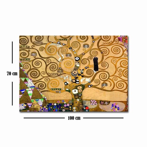 Tablou decorativ, 70100FAMOUSART-022, Canvas, 70 x 100 cm, Multicolor