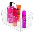 Cos pentru depozitare Clarity, iDesign, 30.5x20.5x15.2 cm, transparent