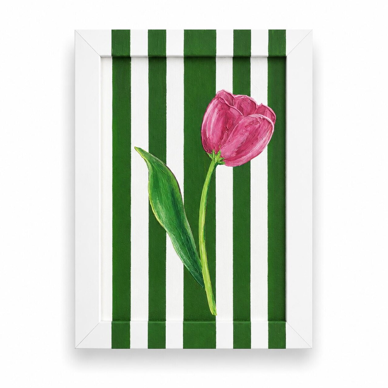 Tablou decorativ, YBC11867, Canvas, Rama din lemn (grosime 3 cm), Multicolor — imaginea 3