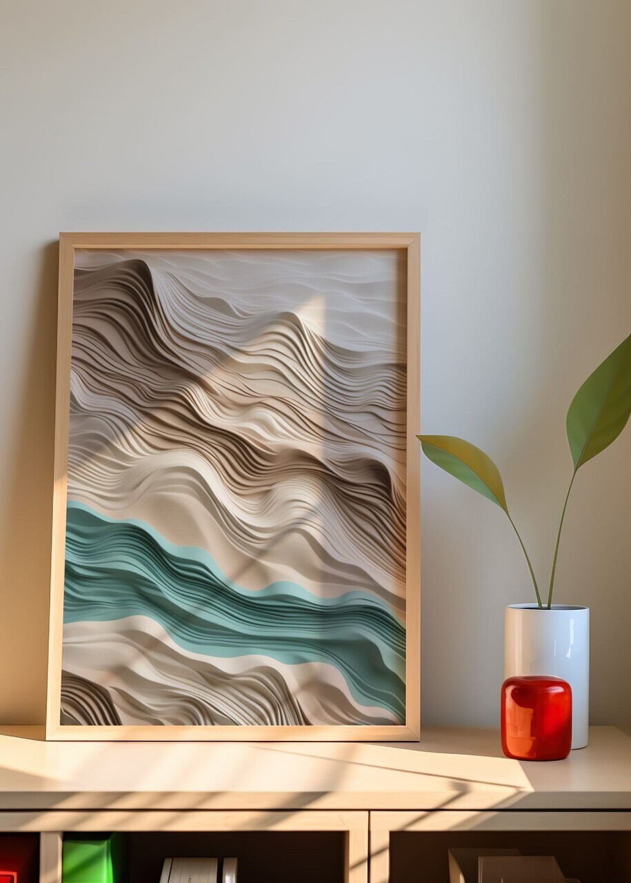 Tablou decorativ, Artnewclahsp66-3348, Lemn masiv, MDF, Multicolor - view 2