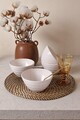 Set boluri, Hermia, 275KRM2684, Dimensiune: 14 cm / 650 cc (4 bucăți), Alb