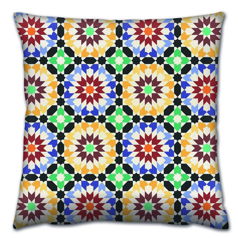 Perna, a14654, 43x43 cm, 50% bumbac / 50% poliester, multicolor