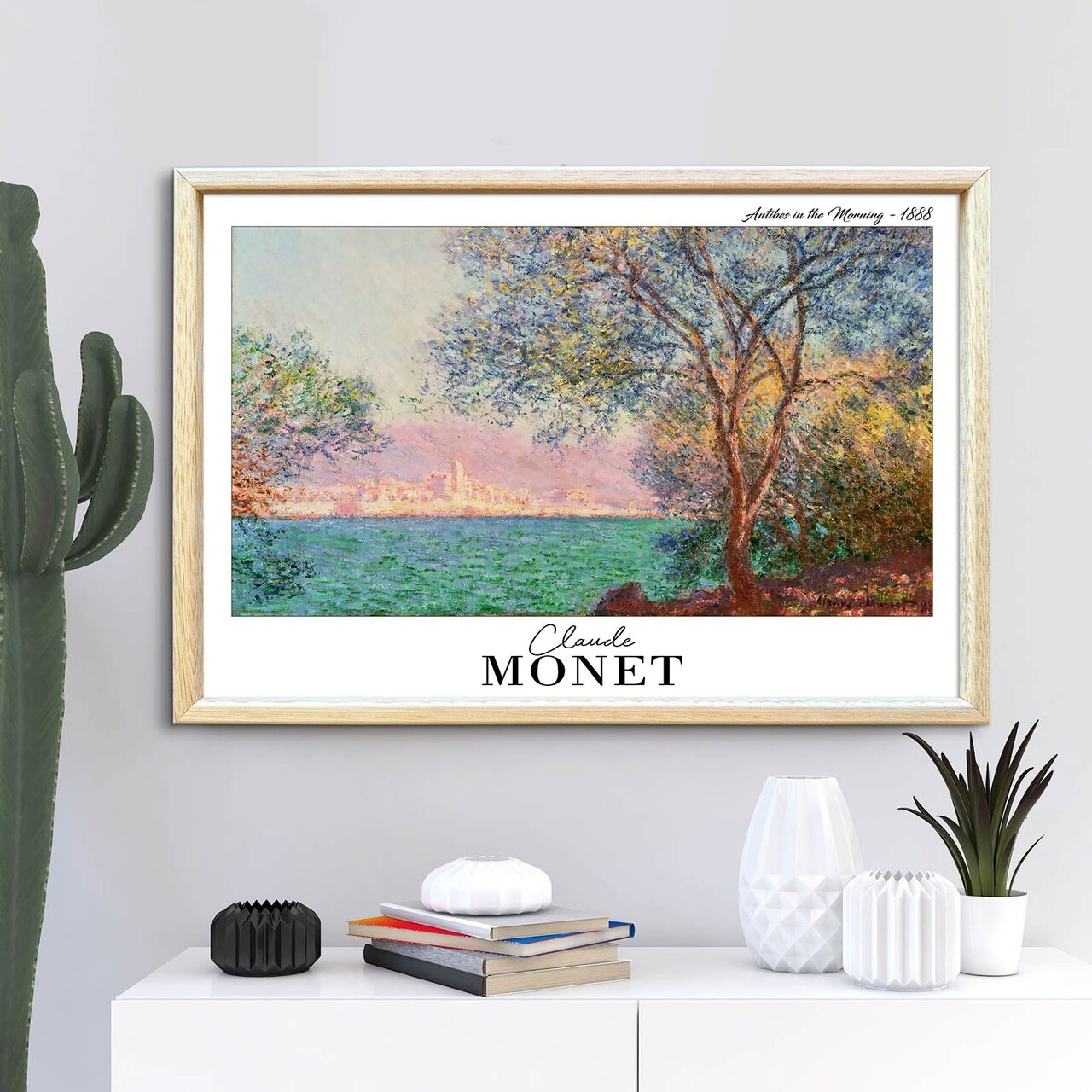 Tablou decorativ, 4262AHSMONET-001, Fundal: 100% MDF (Grosime: 2,7 mm), Multicolor - view 3