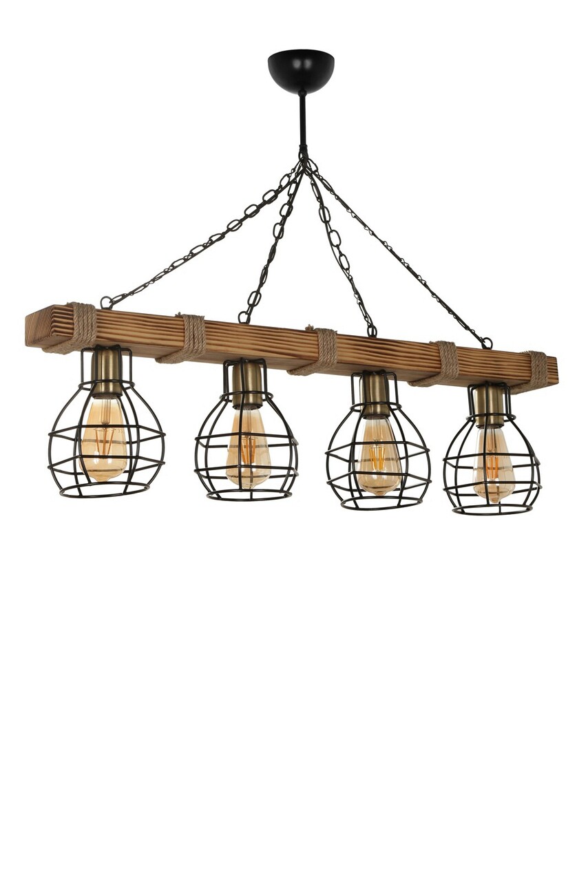 Lustra, Luin, 534LUN3335, Lemn, Vintage