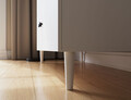 Dulap pentru haine ELTAP, Dullum, 120x60x205 cm, PAL/PVC, alb